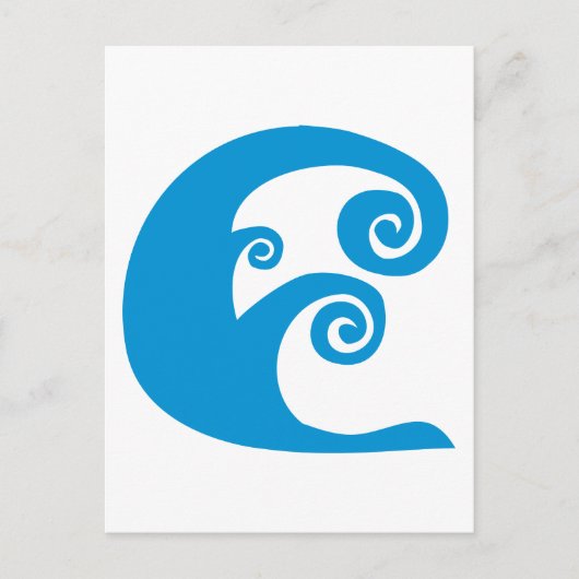 Golven Briefkaart (Voorkant)