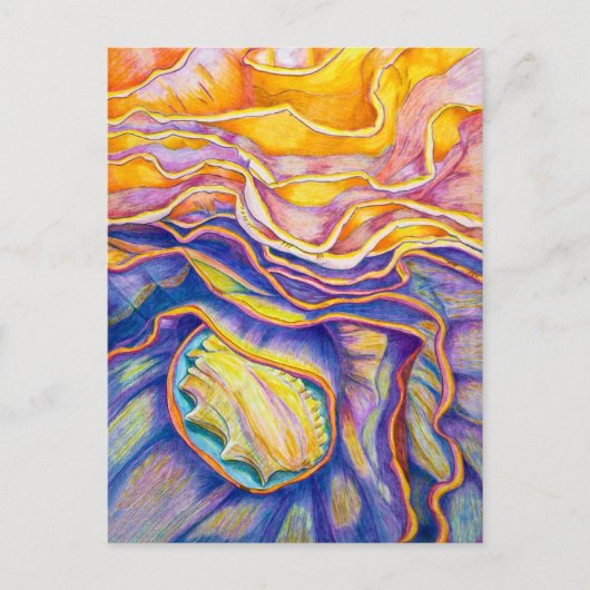 Golven Briefkaart (Voorkant)