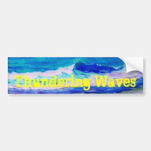 golven bumpersticker
