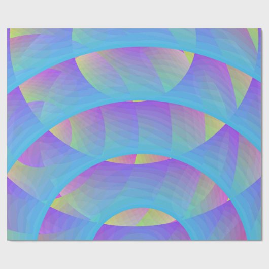 Golven Cadeaupapier (Vlak)