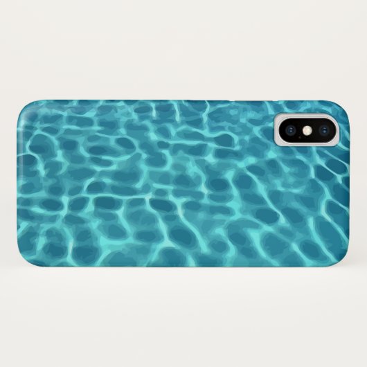 Golven Case-Mate iPhone Case (Achterkant (horizontaal))
