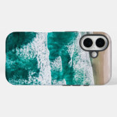 Golven Case-Mate iPhone Case (Achterkant (horizontaal))