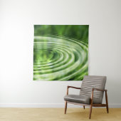 golven concentrische golven cirkels wandkleed (In situ)