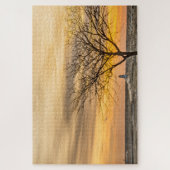 Golven die in Ludington's licht kruipen Legpuzzel (Verticaal)