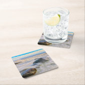 Golven die kruipen op stengels kartonnen onderzetters (Insitu)