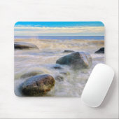 Golven die kruipen op stengels muismat (Met muis)