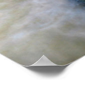 Golven die kruipen op stengels poster (Hoek)