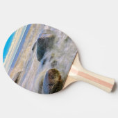 Golven die kruipen op stengels tafeltennisbatje (Zijkant)