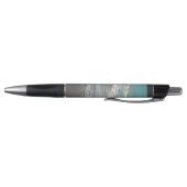 Golven die op het strand spoelen Turquoise blauwe Pen (Bodem)