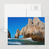 golven die op strand springen briefkaart (Voorkant / Achterkant)