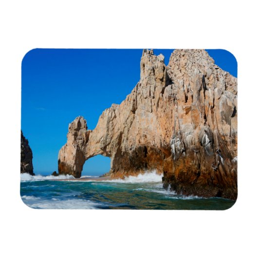 golven die op strand springen magneet (Horizontaal)