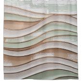 Golven Douchegordijn (Voorkant)