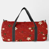 Golven en bloemblaadjes plunjezak (Voorkant)