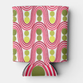 Golven en cirkels blikjeskoeler (Voorkant)