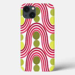 Golven en cirkels Case-Mate iPhone case