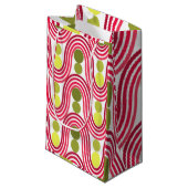 Golven en cirkels klein cadeauzakje (Voorkant Gekanteld)