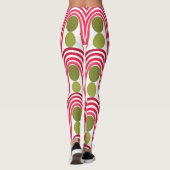 Golven en cirkels leggings (Achterkant)