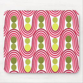 Golven en cirkels muismat