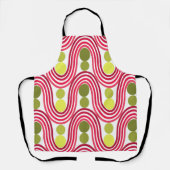 Golven en cirkels schort (Voorkant)