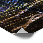 golven en deeltjes poster (Hoek)