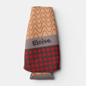 Golven en Regen Flesjeskoeler (Voorkant)