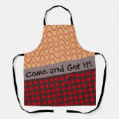 Golven en Regen Schort (Voorkant)