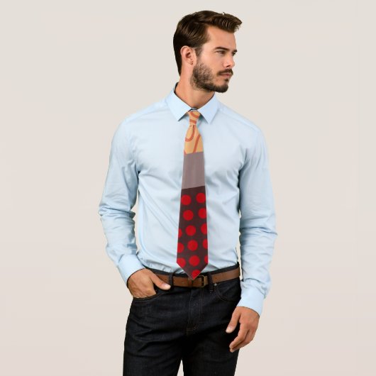 Golven en Regen Stropdas (In situ)