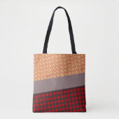 Golven en Regen Tote Bag (Voorkant)