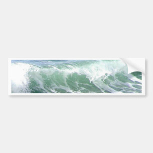 Golven en schuimwater bumpersticker