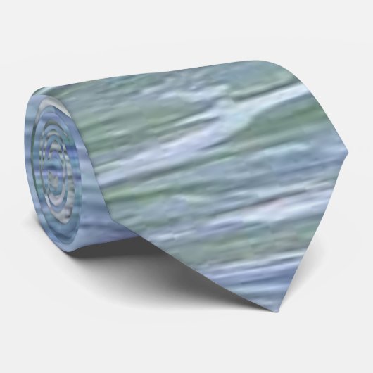 Golven en schuimwater stropdas (Opgerold)