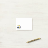 Golven en surf board post-it® notes (Op bureau)