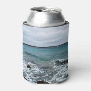 golven en Vissende boten op de oceaan, Blikjeskoeler