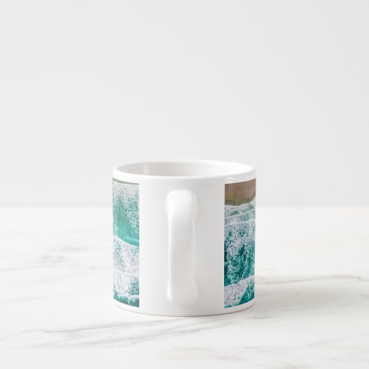 Golven Espresso Kop (Achterkant)