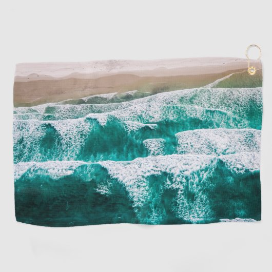 Golven Golfhanddoek (Horizontaal)