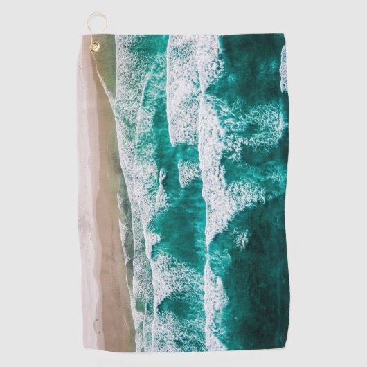 Golven Golfhanddoek (Voorkant)