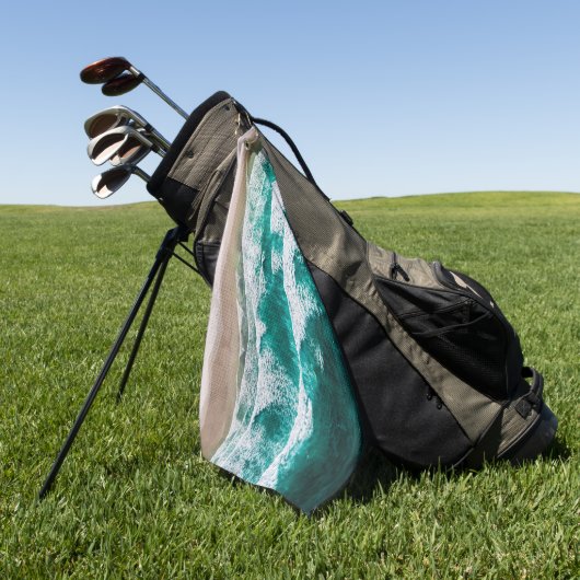 Golven Golfhanddoek (Groen)