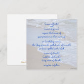 golven ii Uitnodiging (Voorkant / Achterkant)