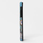 Golven in Abstracte blauw acrylzuur Case-Mate iPhone Case (Achterkant/links)