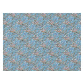 Golven in Abstracte blauw acrylzuur Tafelkleed (Voorkant (Horizontaal))