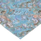 Golven in Abstracte blauw acrylzuur Tafelkleed (Gekanteld)