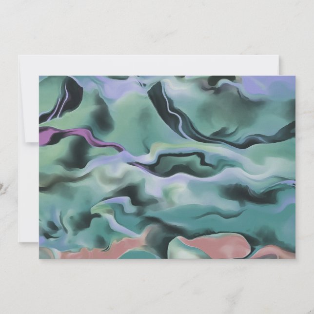 Golven in Abstracte kunst van het harmonische acry (Voorkant)