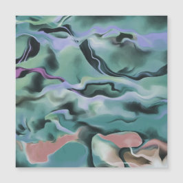 Golven in Abstracte kunst van het harmonische acry