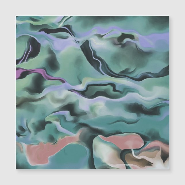 Golven in Abstracte kunst van het harmonische acry (Voorkant)