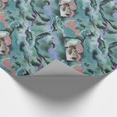 Golven in Abstracte kunst van het harmonische acry Cadeaupapier (Hoek)