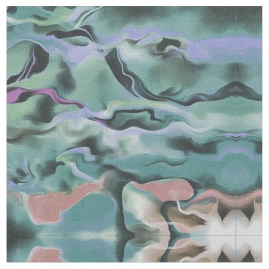 Golven in Abstracte kunst van het harmonische acry Stof (Close Up)