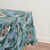 Golven in Abstracte kunst van het harmonische acry Tafelkleed (Voorbeeld)