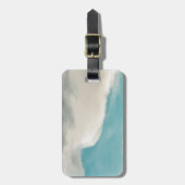 golven in alle opzichten bagagelabel (Voorkant verticaal)