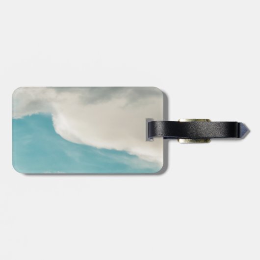 golven in alle opzichten bagagelabel (Achterkant horizontaal)