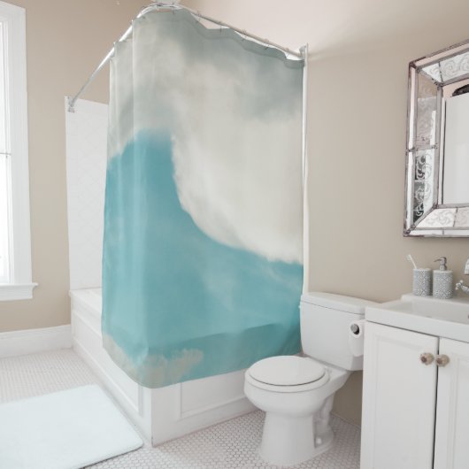 golven in alle opzichten douchegordijn (In situ)