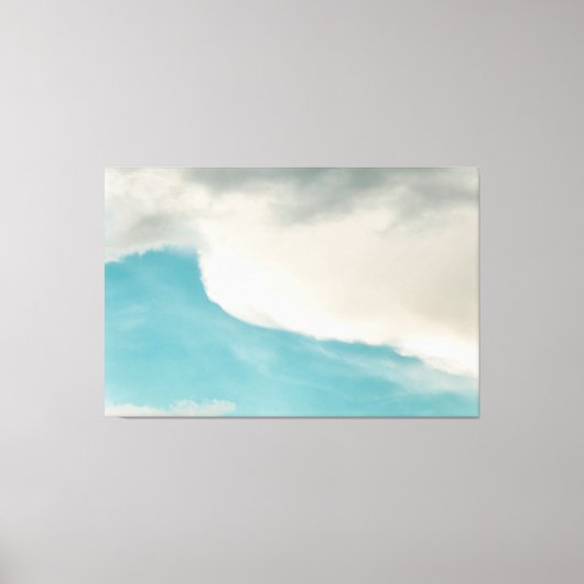 golven in alle richtingen canvas afdruk (Voorkant)